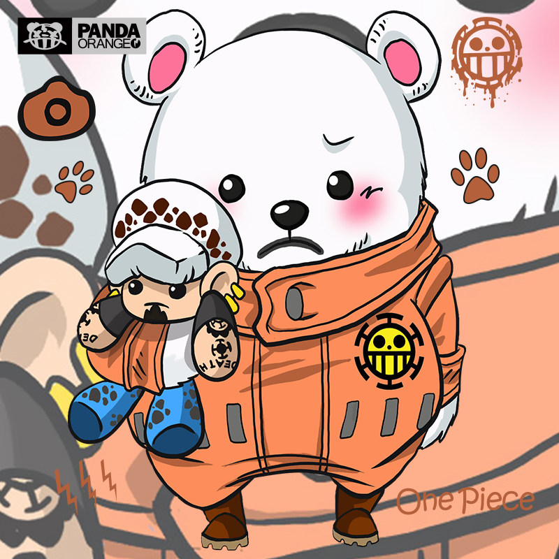 海贼王联名t恤卡通动漫画贝波罗Q版周边草帽团衣服学生情侣装卫衣