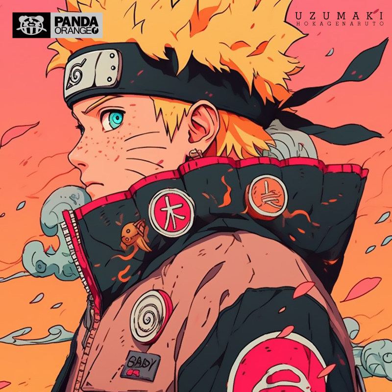 火影忍者联名短袖日系卡通动漫画鸣人周边衣服学生百搭情侣装卫衣