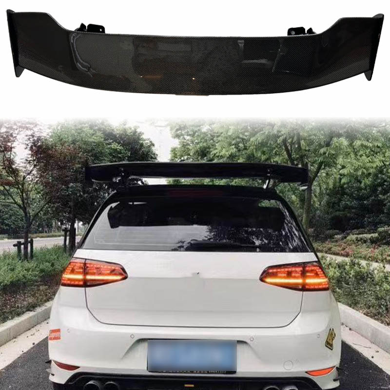 适用于高尔夫7/7.5 Rline 改装顶翼两厢车高尔夫定风翼真碳纤维