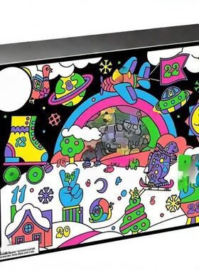 跨境新品 NeeDoh Squishmas 2026 Advent Calendar 捏捏乐盲盒