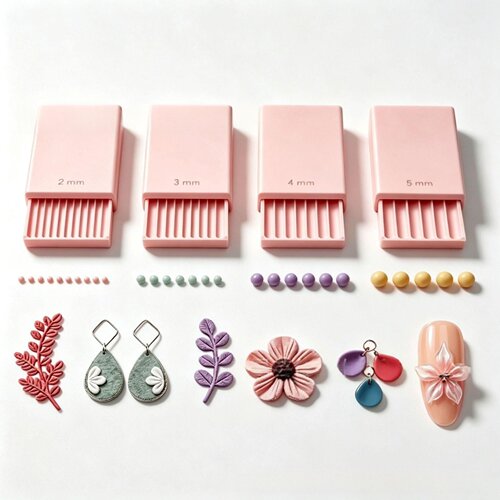 亚马逊新款 Print Clay Gel Ball Maker Tool 粘土凝胶球制作工具