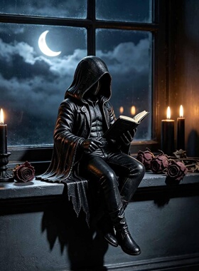 跨境新品 Gothic Dark Fantasy Figure 暗黑哥特式奇幻人物摆件
