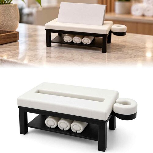 跨境Mini Massage Table Business Card Holder 迷你按摩床名片夹