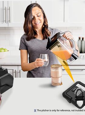 Ninja 搅拌机盖子配件零件杯子 盖子适用于 BL770 BL771 BL773