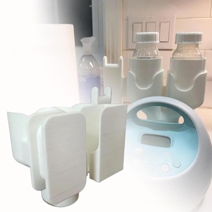 亚马逊新品Breast Pump Bottle and Hose Holder双奶瓶整理收纳器