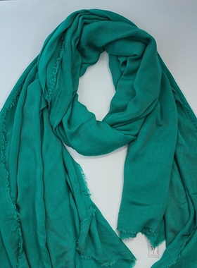 ZAR*红色经典超柔软围巾日常出游拍照舒适大尺寸披肩红绿两色可选