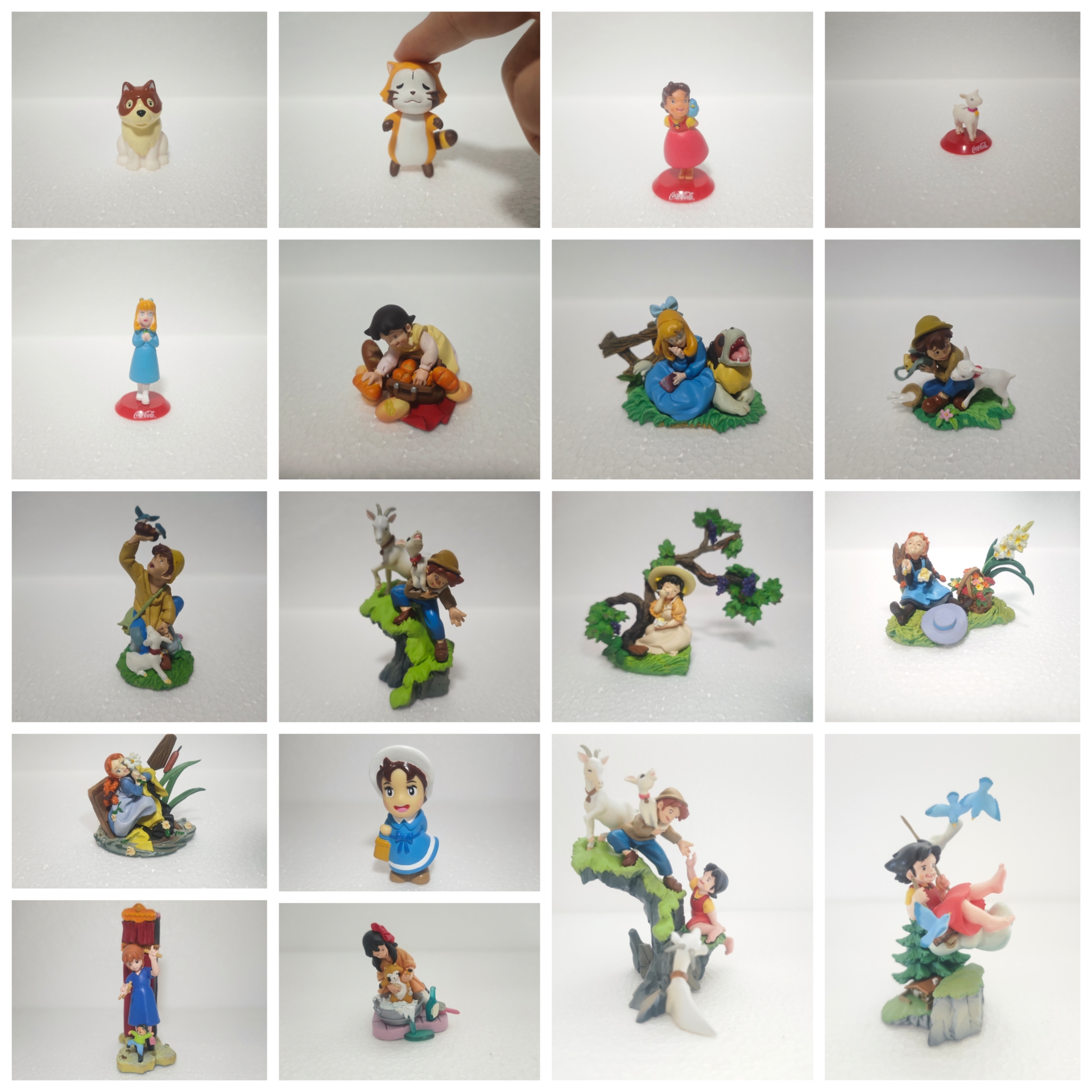 日版宫崎骏海洋堂世界名作剧场阿尔卑斯山的少女盒蛋40周年限定