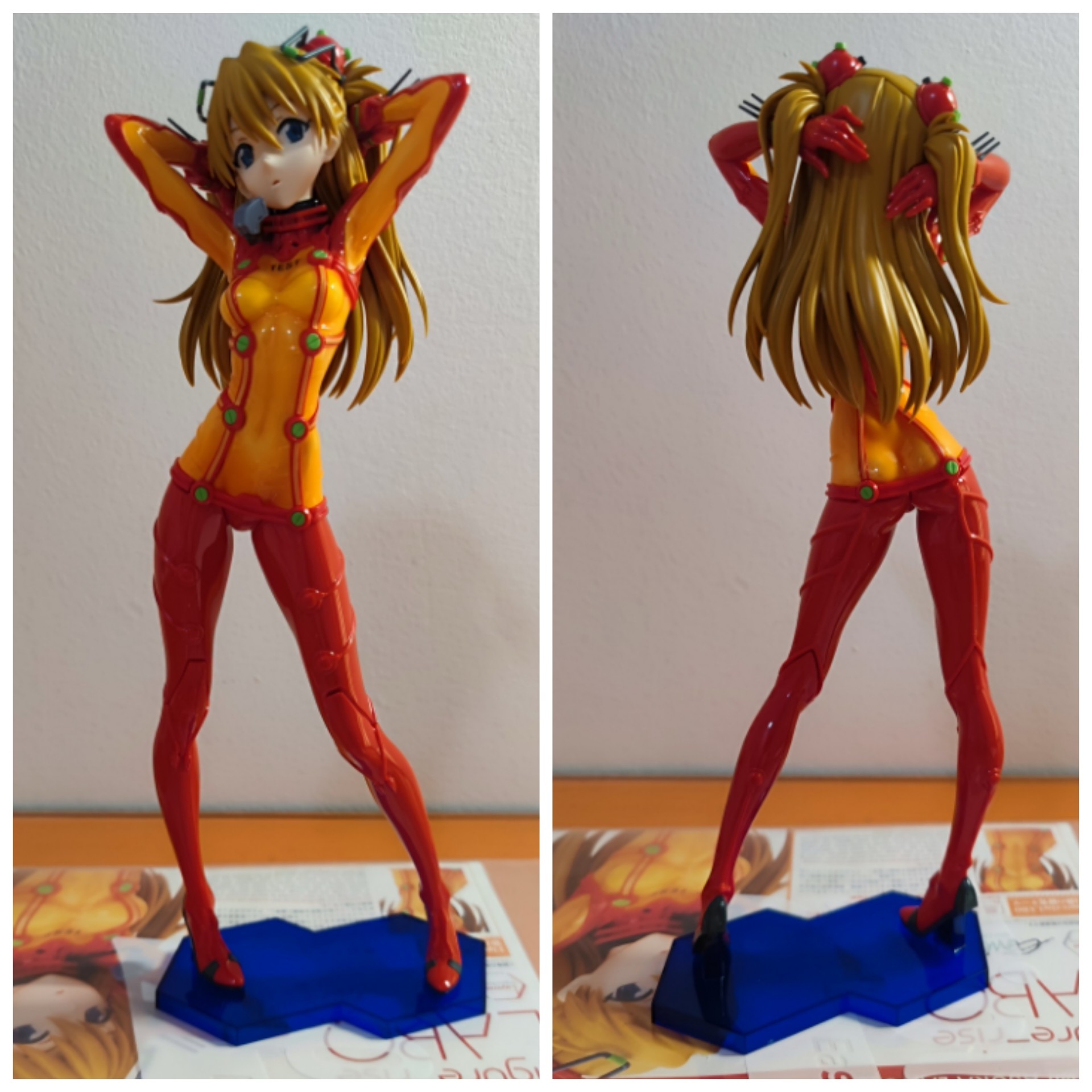 正版现货万代模型Figure-riseLABO EVANGELION明日香手办模型日版图片