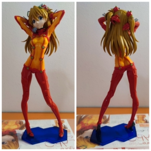 正版现货万代模型Figure-riseLABO EVANGELION明日香手办模型日版
