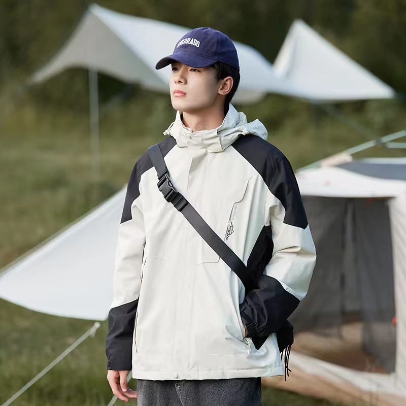 可拆卸登山服户外情侣冬季登山服