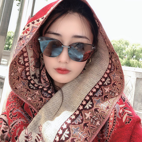 四季提花民族风女双面
