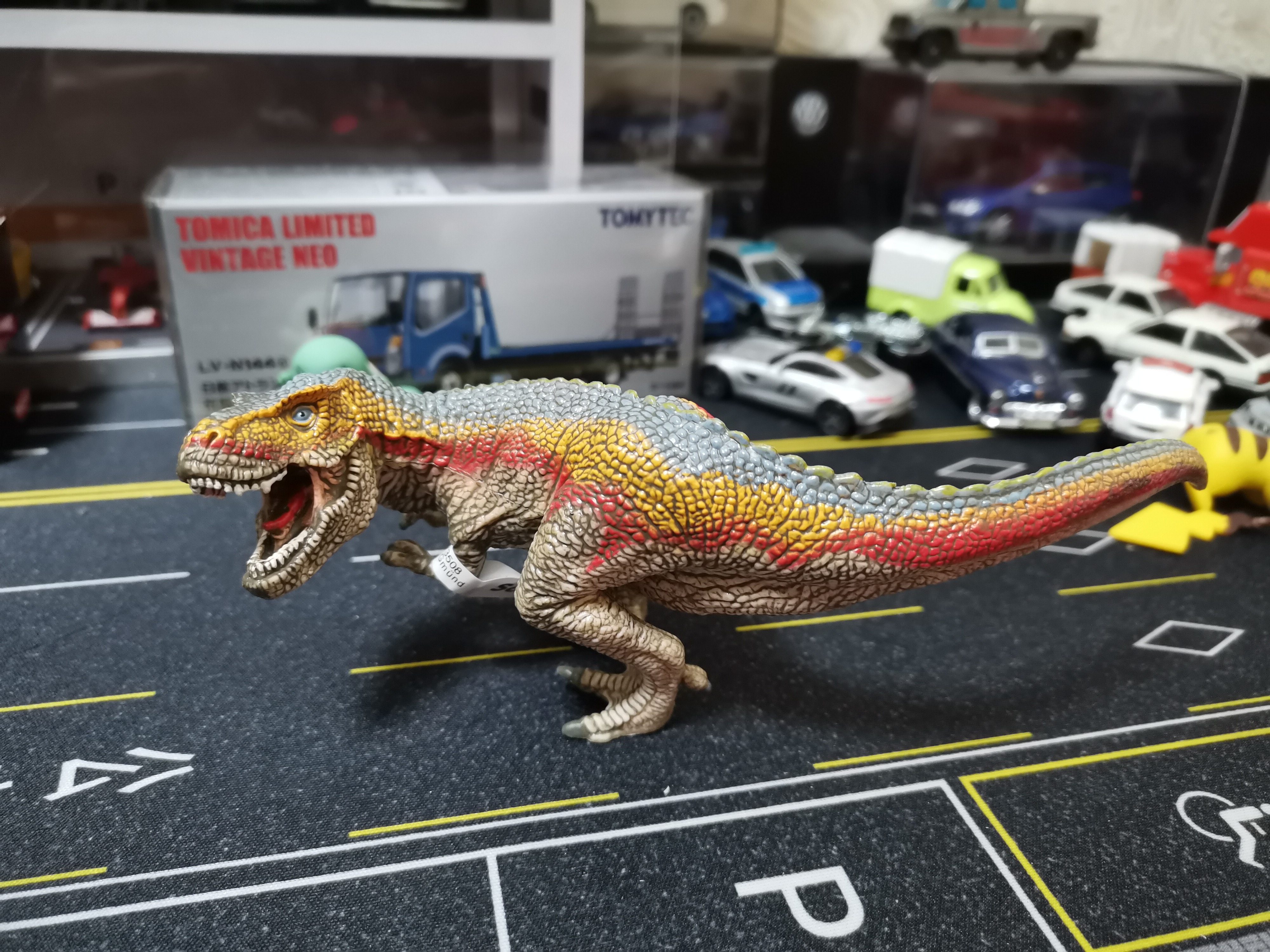 德国  侏罗纪系列 小霸王龙 儿童认知 礼物 玩具  仿真动物模型