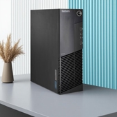 二手联想原装 品牌小台式 电脑主机四核家用办公商务网课i3i5i7全套