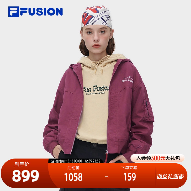 FILAFUSION斐乐女子梭织上衣