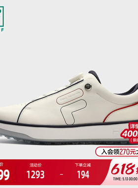FILA 斐乐官方男鞋GF 1911 TRAINER软钉高球鞋2023冬季新款综训鞋