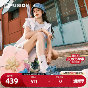2024秋季 STACK滑板生活鞋 FUSION斐乐潮牌女鞋 休闲鞋 板鞋 新款 FILA