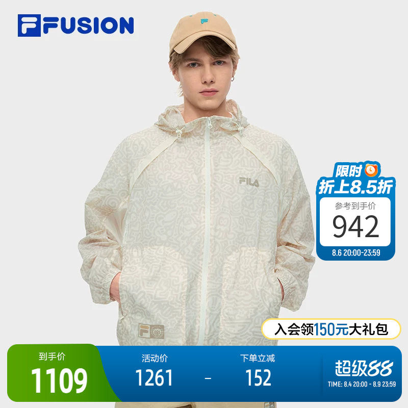 FILAFUSION斐乐中性梭织外套