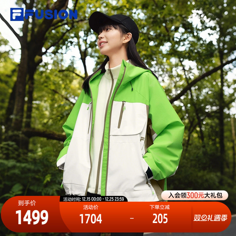 FILAFUSION斐乐女子梭织上衣