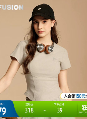 FILAFUSION斐乐女子短袖T