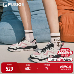FILA FUSION斐乐潮牌女鞋KICK III滑板生活鞋2025秋新款踢板鞋3代