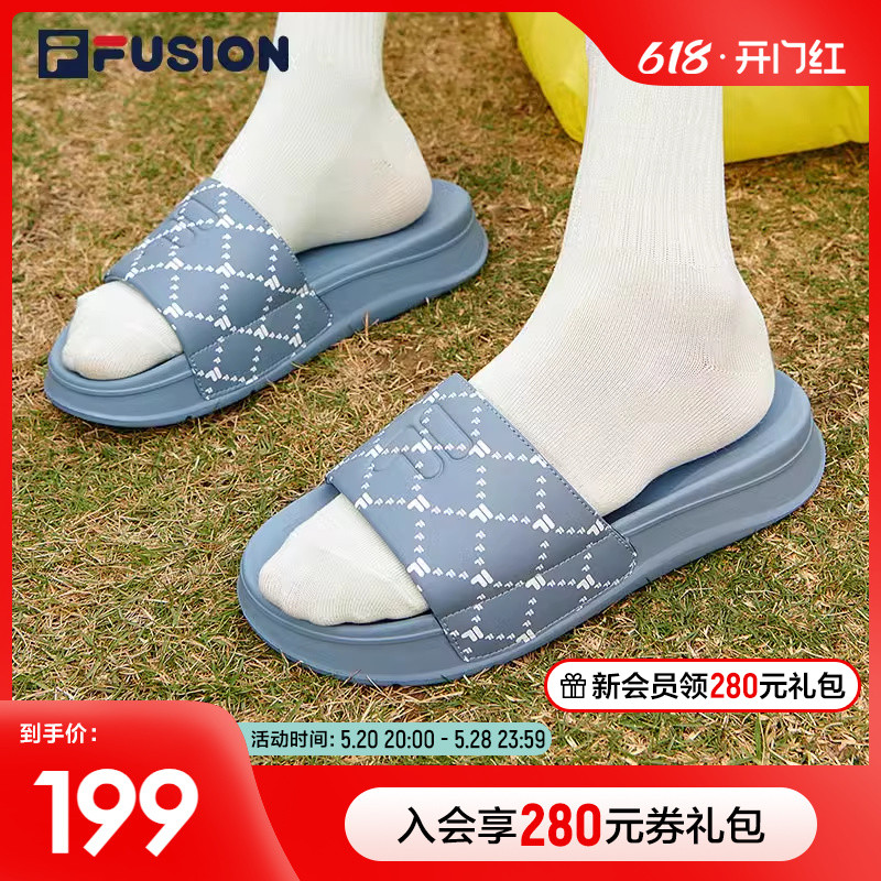 FILAFUSION斐乐女潮流拖鞋