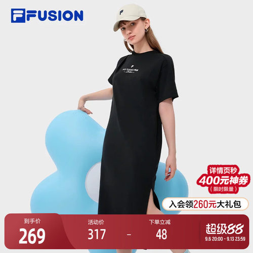 FILAFUSION斐乐女子连衣裙