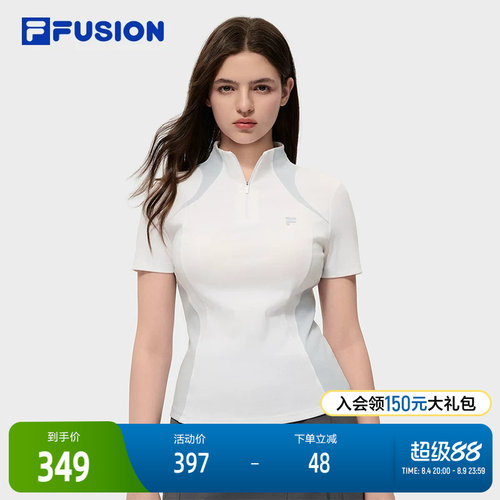 FILAFUSION斐乐潮牌短袖T