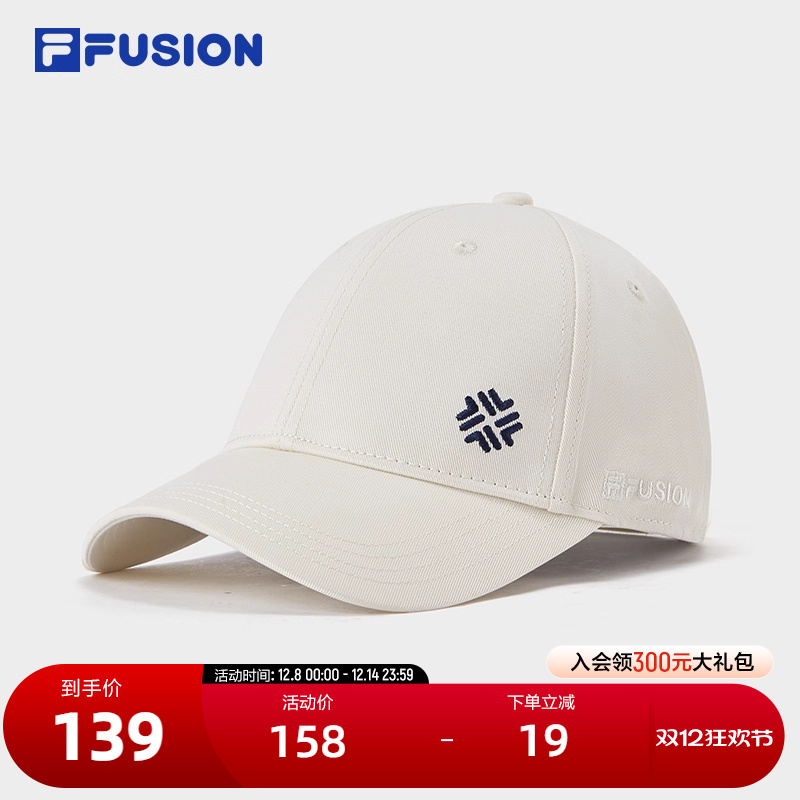 FILAFUSION斐乐情侣棒球帽