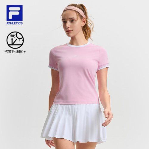 FILA斐乐女子针织短袖衫
