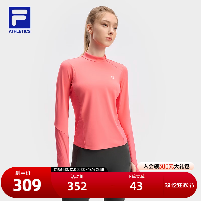 FILA斐乐女子针织长袖上衣