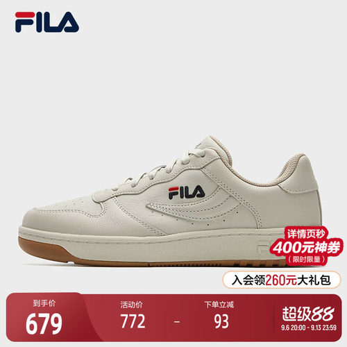 FILA 斐乐官方女鞋FX-100 摩登板鞋2025冬季新款时尚休闲鞋运动鞋