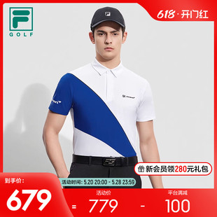 迈凯伦联名系列斐乐男短袖 高尔夫 POLO衫 McLAREN GOLF 秋季 FILA