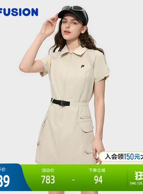 FILAFUSION斐乐女士梭织连衣裙