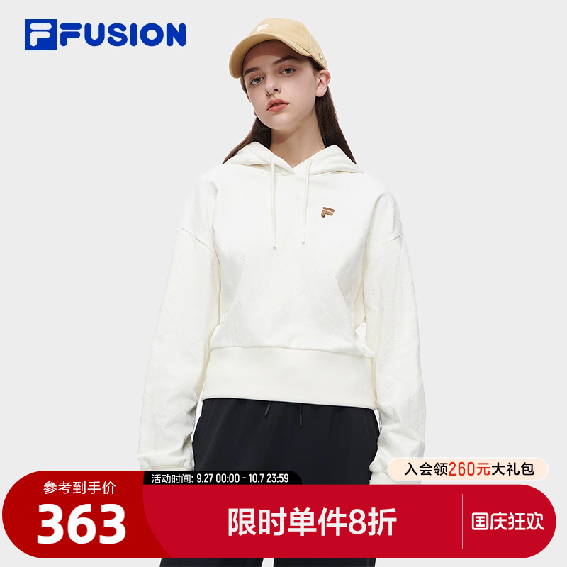 FILAFUSION斐乐女子连帽卫衣