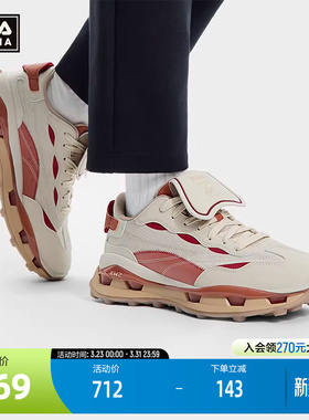 FILA 斐乐官方男鞋KM 2 CNY先锋运动鞋2025春季新款叠叠鞋2休闲鞋