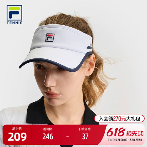 FILA斐乐女子运动空顶帽