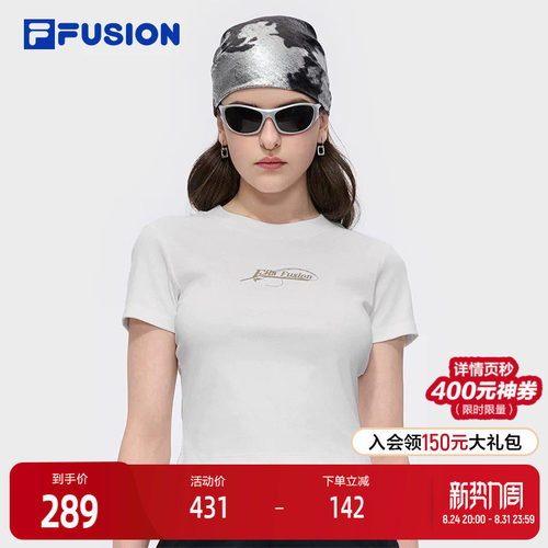 FILAFUSION斐乐女子短袖T