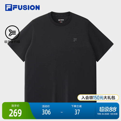 FILAFUSION斐乐男子短袖T