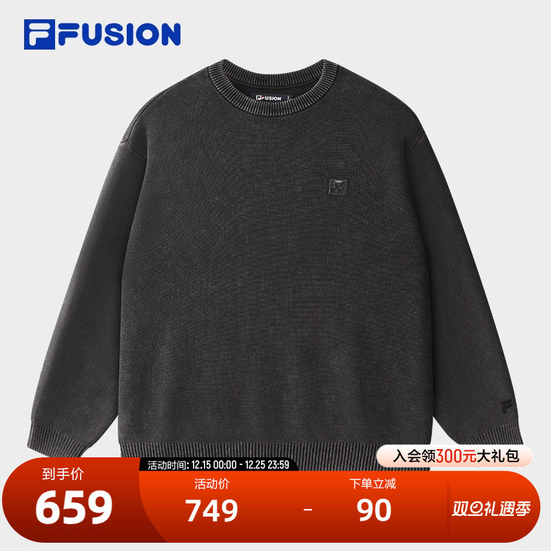 FILAFUSION斐乐男子编织衫