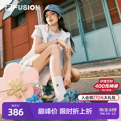 FILAFUSION斐乐女子滑板生活鞋