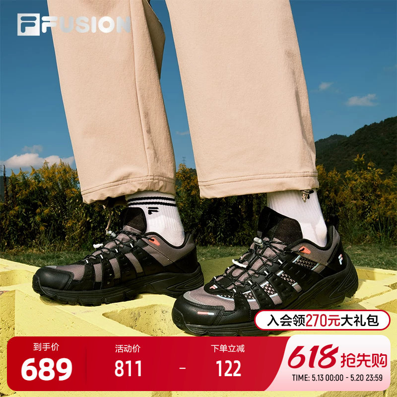 FILA FUSION斐乐潮牌男鞋COMO X机能潮鞋2026春