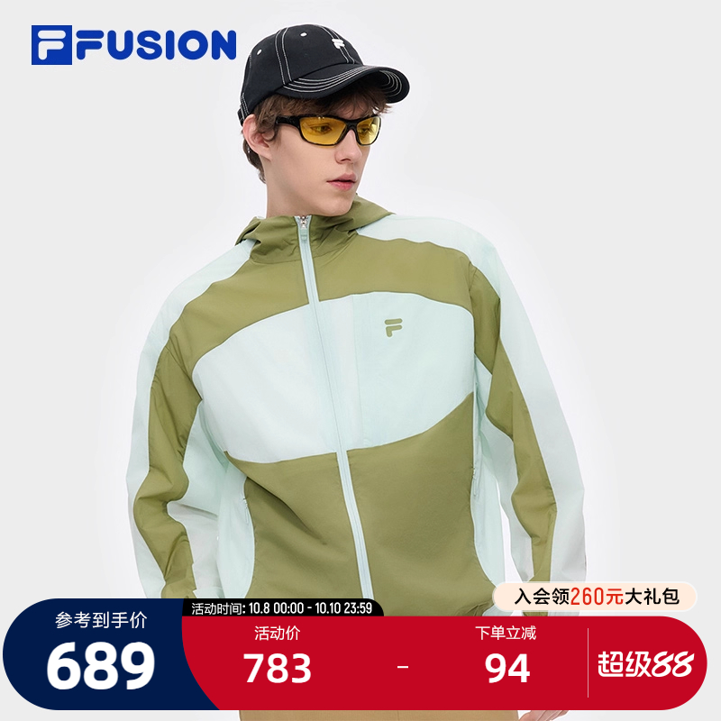 FILAFUSION斐乐男子梭织上衣