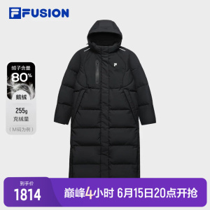 FILAFUSION斐乐女士长款羽绒服