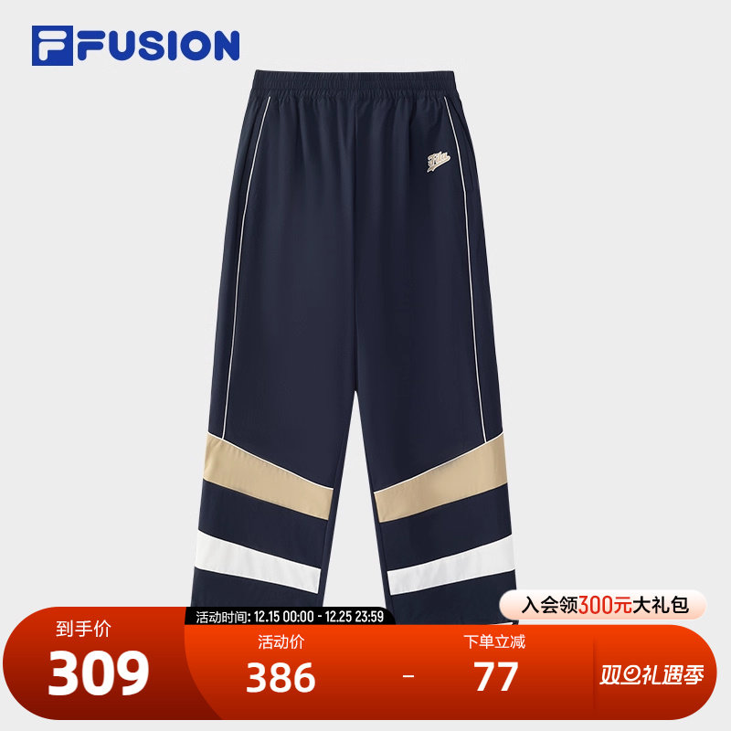 FILAFUSION斐乐男子梭织长裤