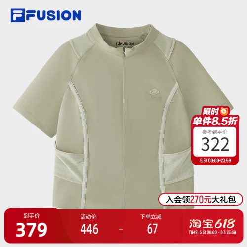 FILAFUSION斐乐女子短袖T