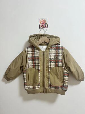 德蒙斯特2023冬季男小童假两件棉服1438761AD