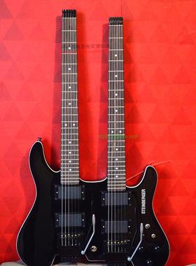 手工高配STEINBRGER斯坦伯格 黄贯中无头电吉他 双头琴原版配件