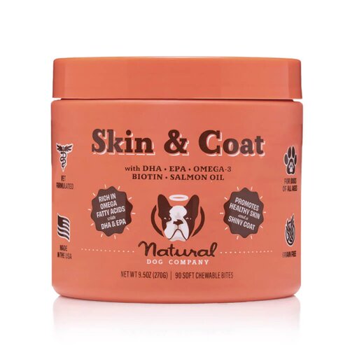 coat&skin狗用美毛油减少掉毛