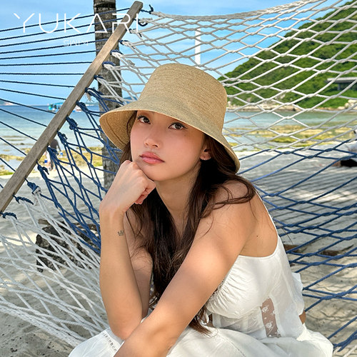 Yukariswim度假遮阳渔夫帽