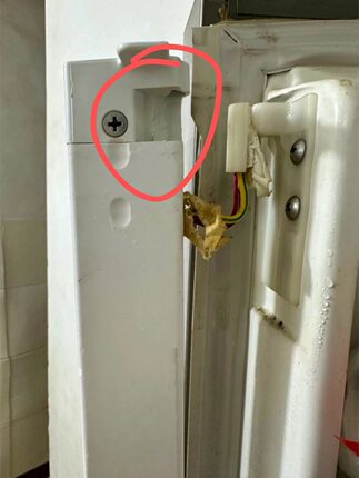 适用海尔老电冰箱配件BCD-301-339WBA冷藏立梁塑料401W门壳子356W